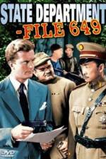 Watch State Department File 649 Gomovies