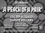 Watch A Peach of a Pair (Short 1934) Gomovies
