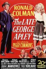 Watch The Late George Apley Gomovies