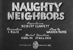 Watch Naughty Neighbors (Short 1939) Gomovies