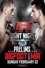 Watch UFC Fight Night 61 Bigfoot vs Mir Prelims Gomovies