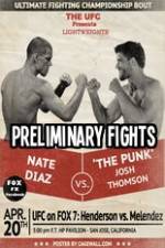Watch UFC on Fox 7: Henderson vs. Melendez Preliminary Fights Gomovies