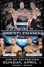 Watch WrestleMania 23 Gomovies