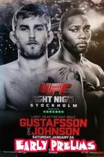 Watch UFC on Fox 14 Gustafsson vs Johnson Early Prelims Gomovies