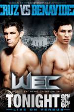 Watch WEC 50 Cruz vs. Benavidez 2 Gomovies