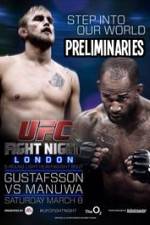 Watch UFC Fight Night 38: Gustafsson vs. Manuwa Preliminaries Gomovies