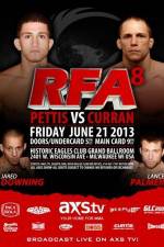 Watch RFA 8: Pettis vs. Pegg Gomovies