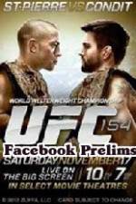 Watch UFC 154 St.Pierre vs Condit Facebook Prelims Gomovies