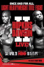 Watch Boxing Light Heavyweight Hopkins vs Dawson II Gomovies