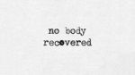 Watch No Body Recovered (TV Special 2021) Gomovies