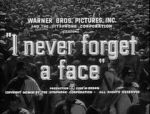 Watch I Never Forget a Face (Short 1956) Gomovies