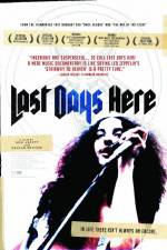 Watch Last Days Here Gomovies