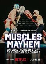 Watch Muscles & Mayhem: An Unauthorized Story of American Gladiators Gomovies